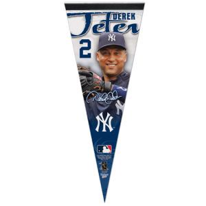 New York Yankees Derek Jeter Wincraft 12x30 Premium Player Pennant