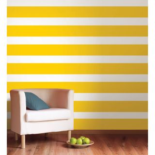Wallpops Lello Yellow Stripe Decal Bundle Vinyl Wall Art