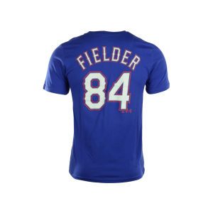 Texas Rangers Fielder Majestic MLB Youth Official Player T Shirt