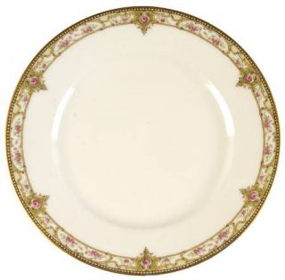 Haviland Schleiger 170 3 Salad Plate, Fine China Dinnerware   Theo,Smooth,Green