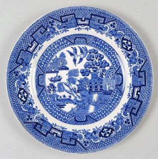 Swinnertons Old Willow Blue Bread & Butter Plate, Fine China Dinnerware   Blue G