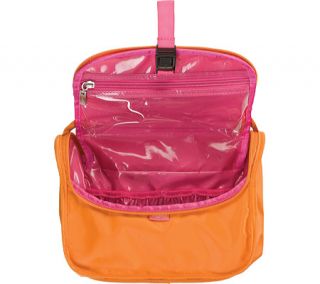 Womens baggallini GRO659 Grooming Bagg   Pink/Orange Polyester Cosmetic Travel