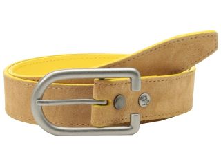 Original Penguin Solid Suede Leather Belt Mens Belts (Tan)