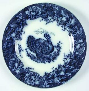 Wedgwood Clytie Blue (Smooth, Not Embossed) Dinner Plate, Fine China Dinnerware