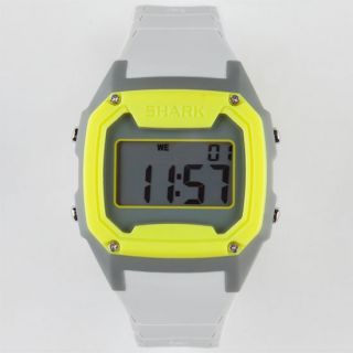 Killer Shark Silicone Watch White/Yellow One Size For Men 221707982