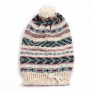 Muk Luks Girls Knit Pom Beanie (100 percent acrylic knitClick here to view our hat sizing guide)