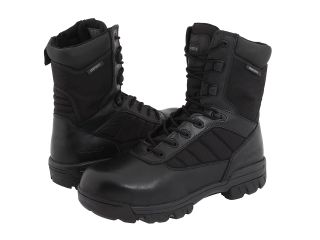 Bates Footwear 8 Tactical Sport Composite Toe Side Zip Mens Work Boots (Black)