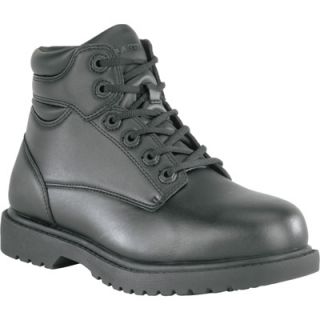 Grabbers Kilo 6In. Steel Toe EH Work Boot   Black, Size 7 1/2, Model# G0019