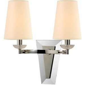 Hudson Valley HV 7442 PN Nelson 2 Light Wall Sconce