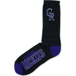 Colorado Rockies For Bare Feet Deuce Crew 504 Socks