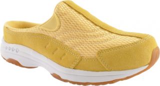 Womens Easy Spirit Traveltime 31   Yellow/White Suede Casual Shoes