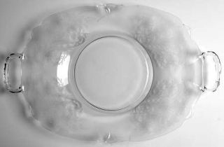 Heisey Titania Clear (Stem #3404) Hors dOeuvre Tray   Stem 3404, Etch #456, Cle