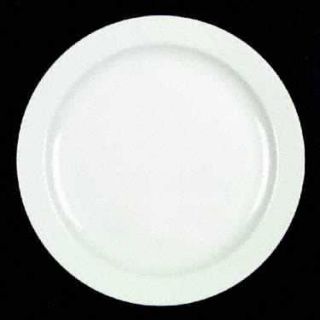 Seltmann Renate White (Smooth) Dinner Plate, Fine China Dinnerware   All White,S