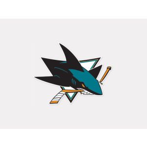 San Jose Sharks Wincraft 4x4 Die Cut Decal