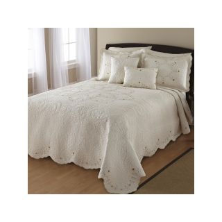 Leigh Bedspread, Ivory