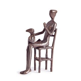 Mother With Child Bronze Sculpture