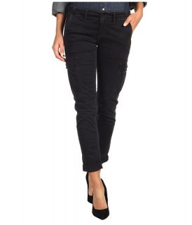 AG Adriano Goldschmied Sateen Slim Cargo Pant Womens Casual Pants (Black)