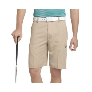 Izod Golf Cargo Shorts, Khaki, Mens