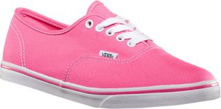 Vans Neon Authentic Lo Pro   Pink Glo Casual Shoes