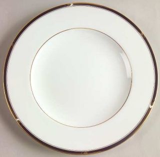 Mikasa Academy Bread & Butter Plate, Fine China Dinnerware   Bone,Black And Gold