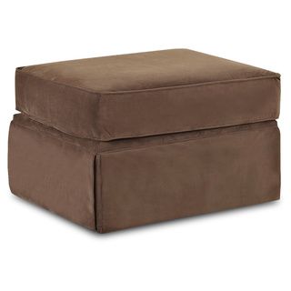 Wyatt Chocolate Brown Ottoman