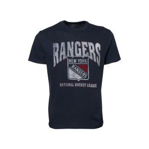 New York Rangers 47 Brand NHL Scrum Logo T Shirt