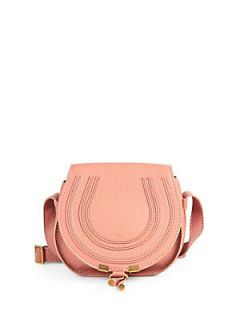 Chloe Marcie Medium Round Crossbody Bag   Anemone Pink