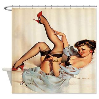  High Heels and Stockings Shower Curtain  Use code FREECART at Checkout