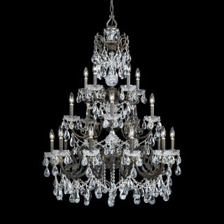 Crystorama Legacy Chandelier   34.5W in. English Bronze   5190 EB CL MWP