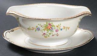 Imperial (Japan) I0 Gravy Boat with Attached Underplate, Fine China Dinnerwar