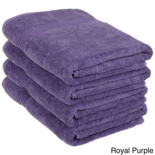 Superior Collection Luxurious Egyptian Cotton Bath Towels (set Of 4)