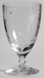 Fostoria Ivy Juice Glass   Stem #6012, Cut #745