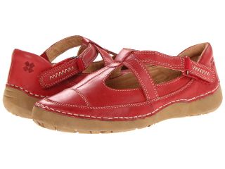 Naturalizer Julianne Womens Hook and Loop Shoes (Red)