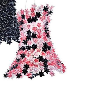 Kartell Bloom Pendant 9251 Color Transparent Pink/Black