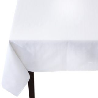 Threshold Solid Rectangle Tablecloth   White (60x84)
