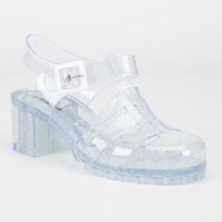 Ranee Womens Jelly Sandals Clear Glitter In Sizes 8, 6, 1, 10, 9, 7 For Wo