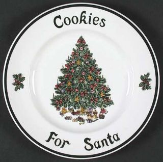 Johnson Brothers Victorian Christmas (Made In England) Cookie Plate, Fine Chin