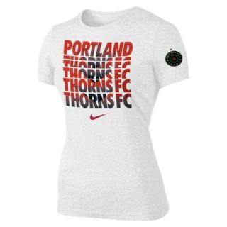 Nike Portland Thorns FC Core (NWSL) Womens T Shirt   White