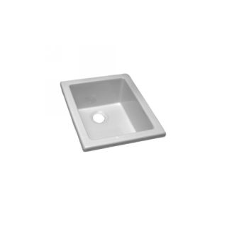 Barclay LS460 Universal Utility Sink, 18 1/8 x 14, Fire Clay