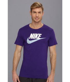 Nike Sportswear Icon S/S Tee Mens T Shirt (Purple)