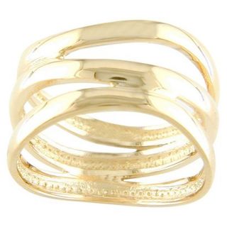 14K Gold Plated Wave Band   7.0