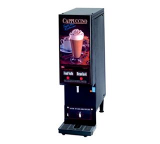 Grindmaster   Cecilware Compact Hot Cappuccino Dispenser, 2 Flavor Manual Dispense, 2 Hoppers