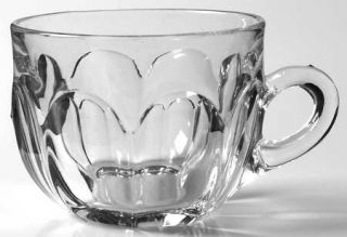 Heisey Colonial Clear (Stem #373/341) Punch Cup   Stem #373/341, Panel Design, C