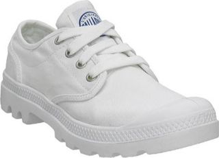 Womens Palladium Pampa Oxford 92351   White/Surf Casual Shoes