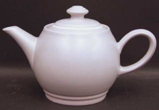 Pfaltzgraff Terrace Lilac Teapot & Lid, Fine China Dinnerware   Solid Lilac,Embo