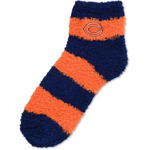 Chicago Bears For Bare Feet Sleep Soft Mega Stripe Sock