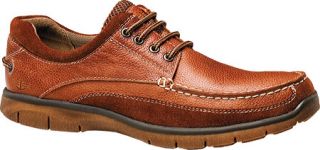 Mens Dockers Jaffe   Dark Tan Tumbled Full Grain Leather Lace Up Shoes