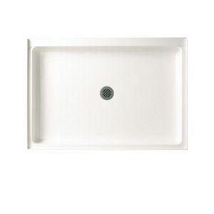 Swanstone SF03442MD.010 Universal 34 in. x 42 in. Solid Surface Single Threshold
