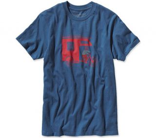 Mens Patagonia Live Simply® Trailer T Shirt   Glass Blue Graphic T Shirts