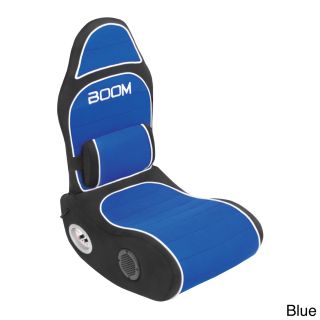 Boomchair Air With Speakers, Subwoofer And Massage Function (Blue, redMaterials wood frame, PU, mesh, electrical, canvasConnectivity Allows you to connect to your  player, computer, video game system, or TV via the RCA input jackFeatures Pair of 2 w